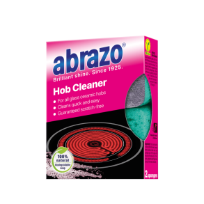 ABRAZO HOB CLEANER - KOGEPLADE-SVAMPE MED SKURESIDE, 2 STK.