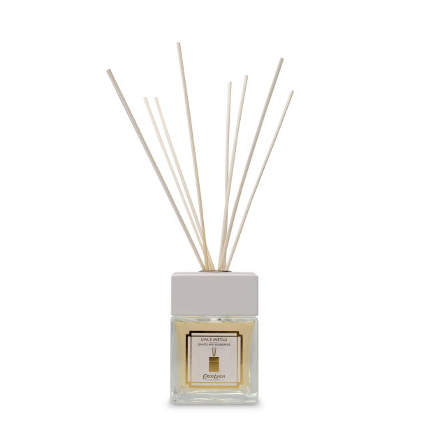 "ERBOLINEA" ROOM FRAGRANCES WITH STICKS CLASSIC LINE (Grapes and blueberries) 100 ml.