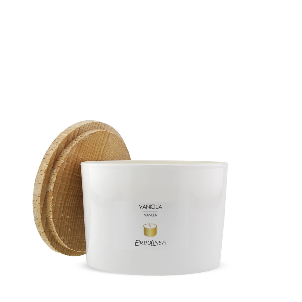 "ERBOLINEA" DUFTLYS 100% SOJA � PRESTIGE LINE (Vanilje) 140 g.